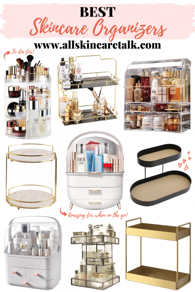 12 Beautiful Skincare Organizers To Store Your Products